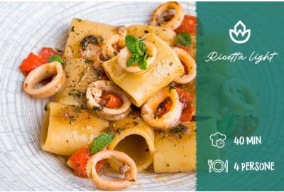 Paccheri ai totani