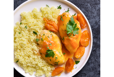 Cous Cous con pollo e arance