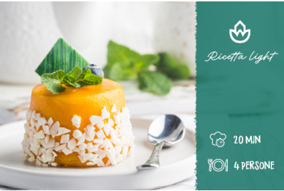 Bavaresi alla crema di mango – Ricetta Light