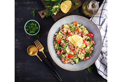 Insalata di Cous cous alla menta - Ricetta light