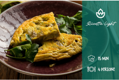 Frittata vegetale di pasta – Ricetta light