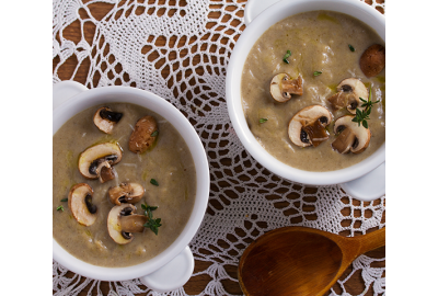 Ricetta light - Vellutata di funghi e castagne