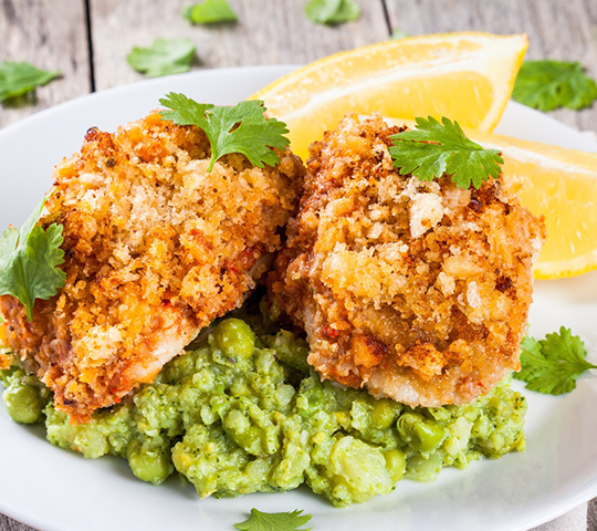 Ricetta light - Filetto di merluzzo in crosta