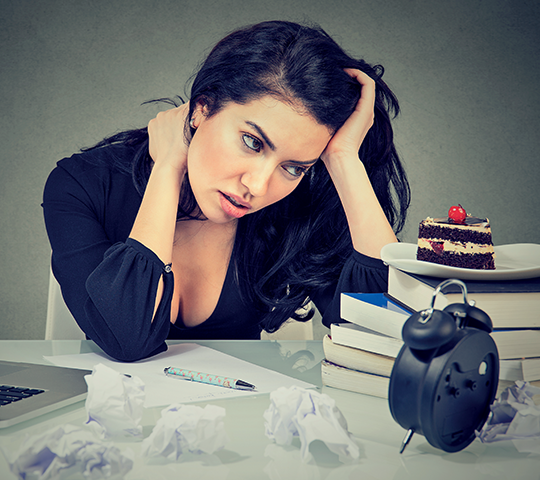 Il peso dello stress sulla bilancia