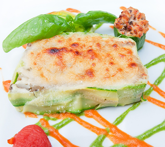 Ricetta light - Parmigiana bianca