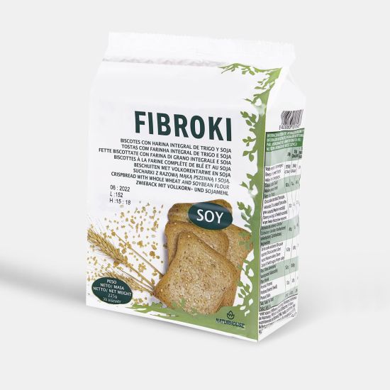 Fette biscottate di Soia - Biscotti Fibroki