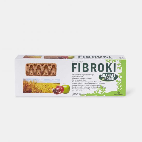 Biscotti alla mela e melograno - Fibroki