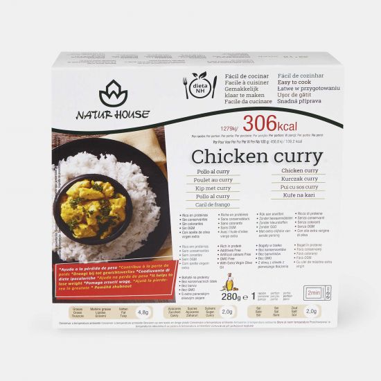 Riso con pollo al curry - Piatti Pronti