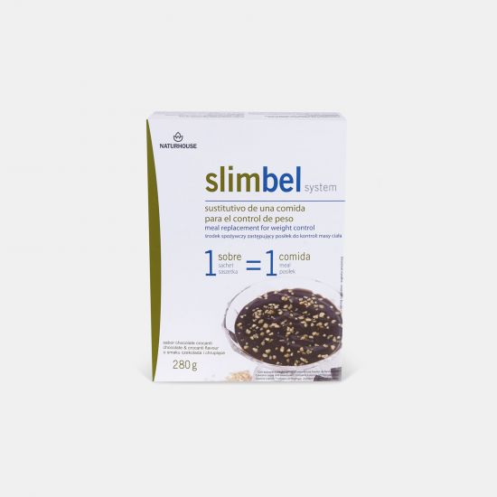 Budino al cioccolato con croccanti - Slimbel